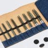 Load image into Gallery viewer, INDIGO WOOD NEEDLE SET
